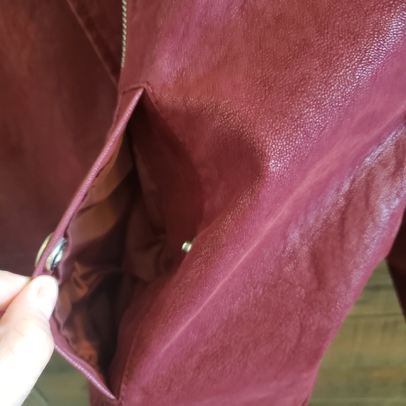 NWOT Maroon Jacket size M - Picture 7 of 14